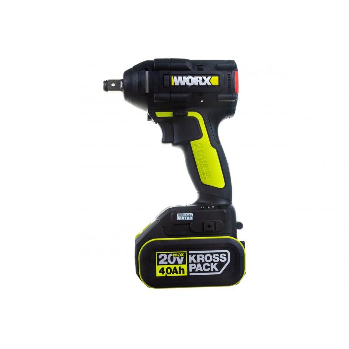 Гайковерт ударный аккумуляторный WORX Professional WU279.1