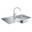 Мойка и смеситель для мойки, GROHE K200, хром