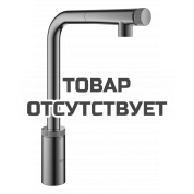 Смеситель для кухонной мойки GROHE Minta SmartControl с вытяжным L-изливом, темный графит глянец 