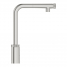 Смеситель для кухонной мойки GROHE Minta SmartControl с вытяжным L-изливом, суперсталь 