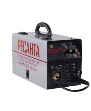 Полуавтоматический сварочный аппарат инверторного типа Ресанта САИПА-220
