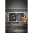 Мойка GROHE K400, 860 x 500 мм, черный гранит 