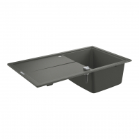 Мойка GROHE K400, 860 x 500 мм, серый гранит 