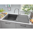 Мойка GROHE K400, 1000 x 500 мм, серый гранит 