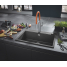 Мойка GROHE K700 с одной чашей, 780 x 510 мм, серый гранит 