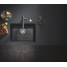 Мойка GROHE K700U с одной чашей, 610 x 460 мм, черный гранит 