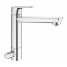 Смеситель для кухонной мойки GROHE BauEdge с запорным вентилем, средний излив, хром 