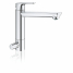 Смеситель для кухонной мойки GROHE BauEdge с запорным вентилем, средний излив, хром 