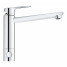 Смеситель для кухонной мойки GROHE BauEdge с запорным вентилем, средний излив, хром 