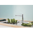 Смеситель для кухонной мойки GROHE BauLoop с запорным вентилем, средний излив, хром 