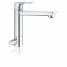 Смеситель для кухонной мойки GROHE BauLoop с запорным вентилем, средний излив, хром 