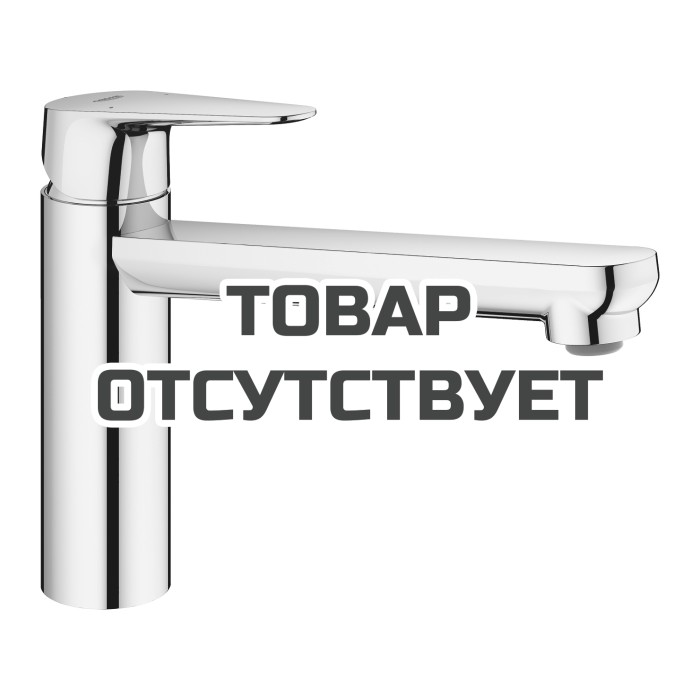 Смеситель для кухонной мойки GROHE BauCurve, хром 