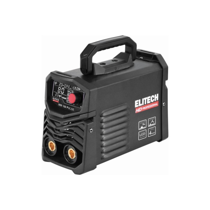 Инверторный сварочный аппарат ELITECH HD WM 160 Pulse 