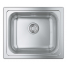 Мойка GROHE K200 60-S, 533 x 458 мм, оборачиваемая с одной чашей, нержавеющая сталь 