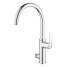 Смеситель для кухонной мойки GROHE Blue Pure Eurosmart, с функцией фильтрации, без фильтра в комплекте, хром 