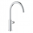 Кран для кухонной мойки GROHE Blue Pure Mono с функцией фильтрации, без фильтра в комплекте, хром 
