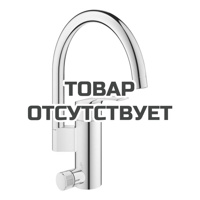 Смеситель для кухонной мойки GROHE Eurosmart, хром 