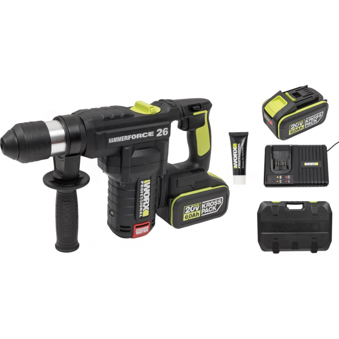 Перфоратор аккумуляторный WORX Professional WU399.2