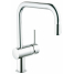 Смеситель для кухонной мойки GROHE Minta с вытяжным U-изливом, хром 