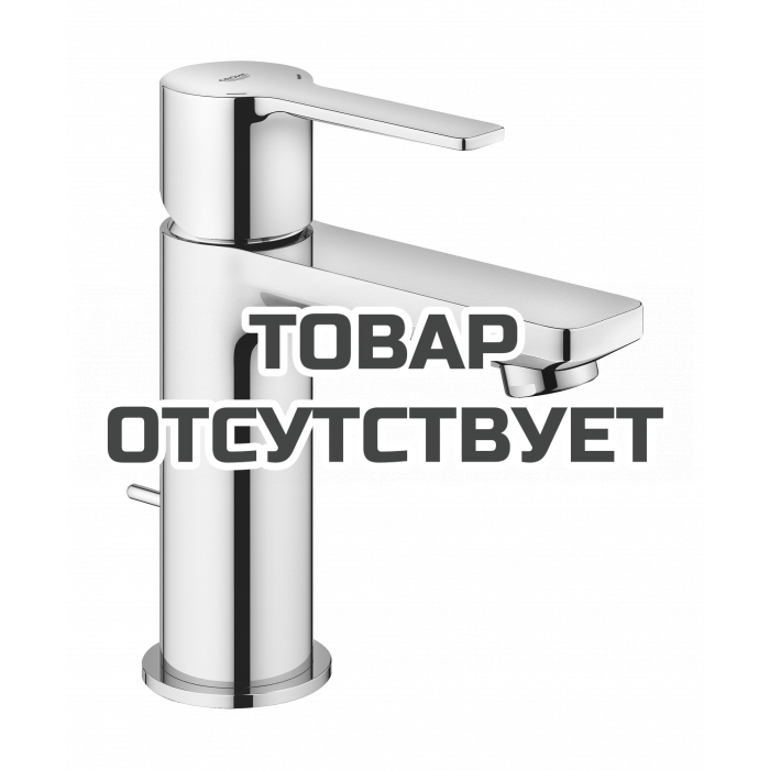 Смеситель для раковины GROHE Lineare с донным клапаном, XS-Size, хром 