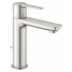 Смеситель для раковины GROHE Lineare с донным клапаном, суперсталь 