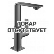 Смеситель для раковины GROHE Allure с донным клапаном, L-Size, темный графит глянец 