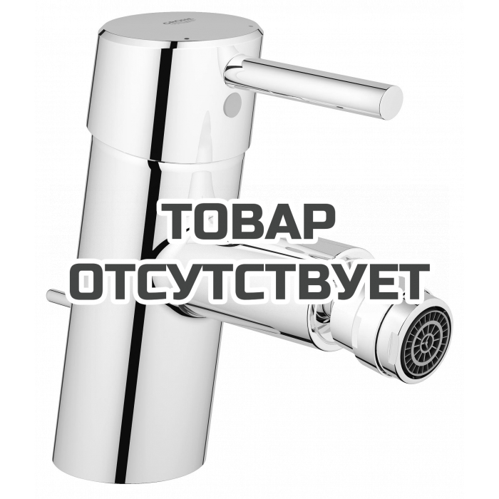 Смеситель для биде GROHE Concetto с донным клапаном, хром 