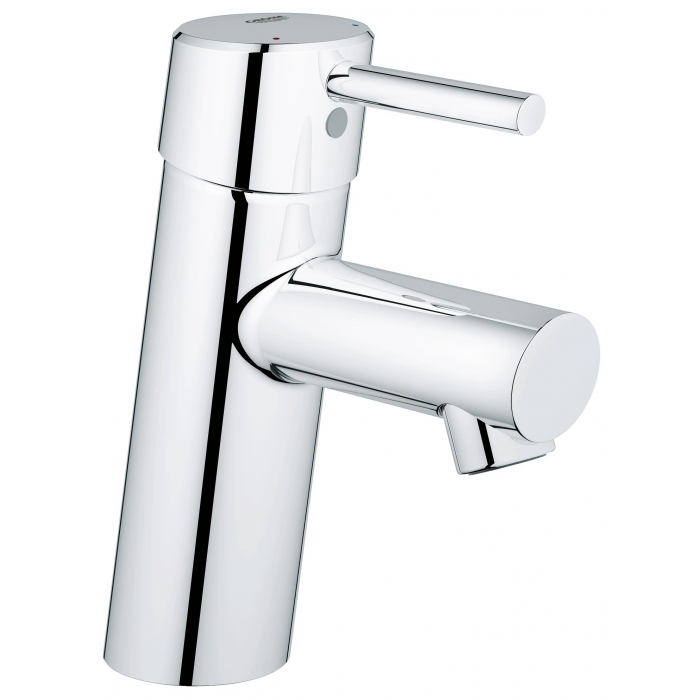 Смеситель для раковины GROHE Concetto с ограничением расхода воды, хром 