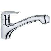 Смеситель для кухонной мойки GROHE Eurodisc, хром (32257001)