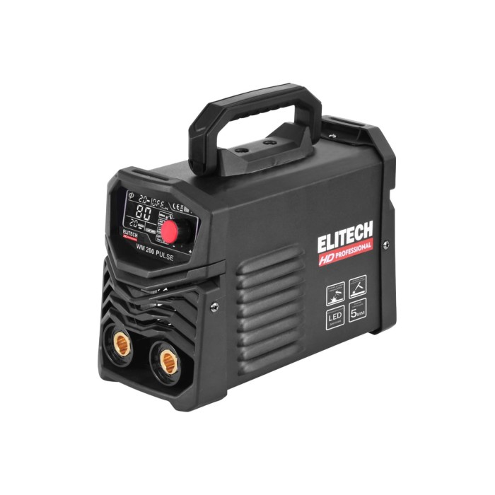 Инверторный сварочный аппарат ELITECH HD WM 200 Pulse 