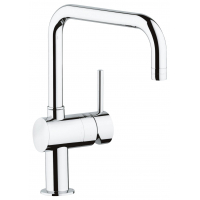 Смеситель для кухонной мойки GROHE Minta с поворотным U-изливом, хром 