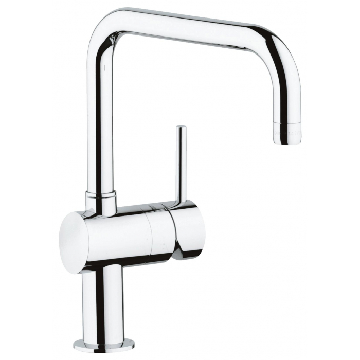 Смеситель для кухонной мойки GROHE Minta с поворотным U-изливом, хром 