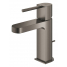 Смеситель для раковины GROHE Plus с донным клапаном, S-Size, темный графит матовый 