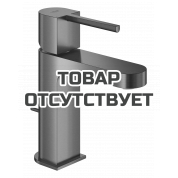 Смеситель для раковины GROHE Plus с донным клапаном, S-Size, темный графит матовый 