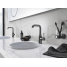 Смеситель для раковины GROHE Essence с донным клапаном, L-Size, темный графит глянец 