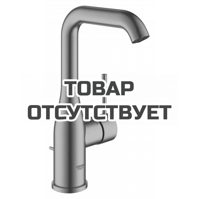Смеситель для раковины GROHE Essence с донным клапаном, L-Size, холодный рассвет матовый 