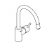 Смеситель для кухонной мойки GROHE Concetto с вытяжным изливом, хром 