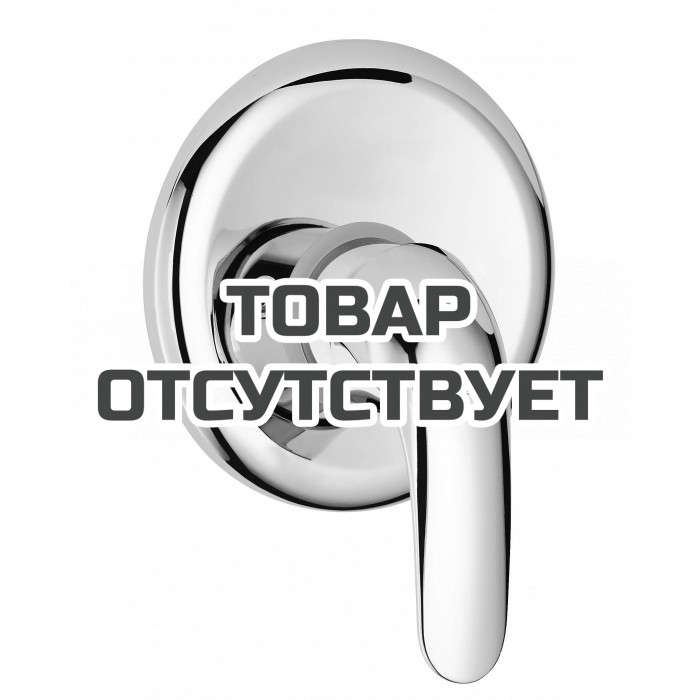 Смеситель для душа GROHE Euroeco скрытого монтажа, в комплекте с монтажной частью, хром 