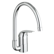 Смеситель для кухонной мойки GROHE Euroeco, хром 