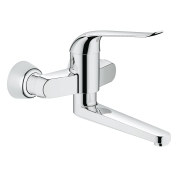 Смеситель для раковины GROHE Euroeco Special (вынос 257 мм, длина рычага 170 мм), хром (32773000)