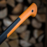 Топор-колун Fiskars L, X21 + универсальный нож с точилкой