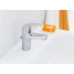 Смеситель для раковины GROHE BauCurve, с донным клапаном, хром 