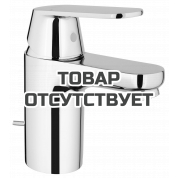Смеситель для раковины GROHE Eurosmart Cosmopolitan с донным клапаном, низкий излив, хром 