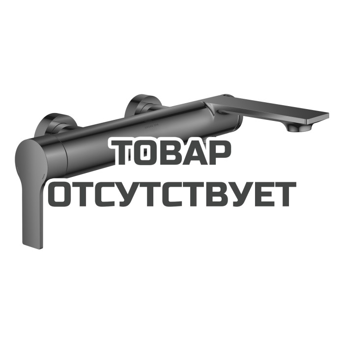 Смеситель для ванны GROHE Allure внешнего монтажа, темный графит глянец 