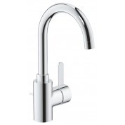 Смеситель для раковины GROHE Eurosmart Cosmopolitan с высоким изливом, хром 