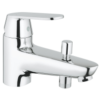 Смеситель для ванны GROHE Eurosmart Cosmopolitan на 1 отверстие, на край ванны, хром 