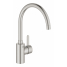 Смеситель для кухонной мойки GROHE Eurosmart Cosmopolitan, высокий излив, суперсталь 