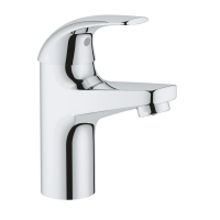 Смеситель для раковины GROHE BauCurve, хром 