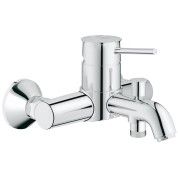 Смеситель для ванны GROHE BauClassic, хром 