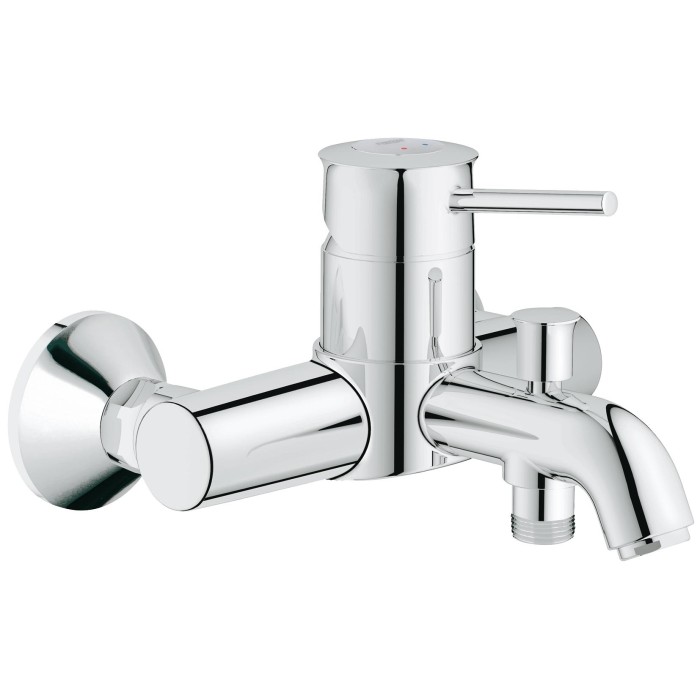Смеситель для ванны GROHE BauClassic, хром 